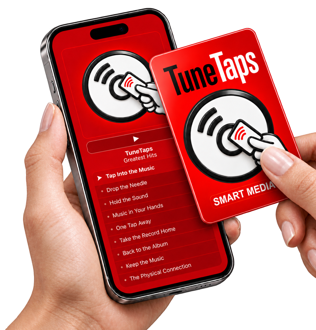 TuneTaps Instant NFC Music Cards
