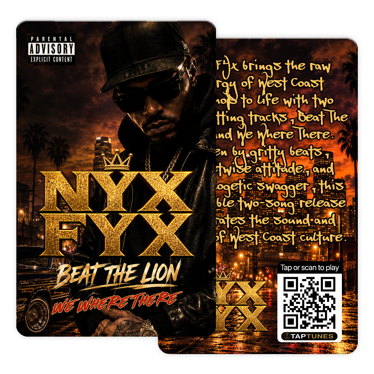 Beat The Lion by NYX FYX
